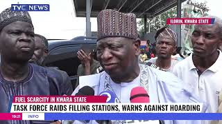 Task Force Raids Filling Stations In Kwara State, Warns Against Hoarding