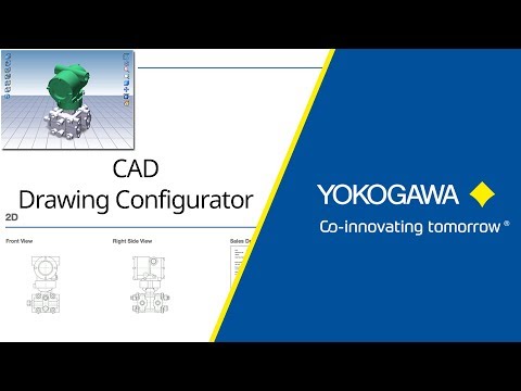 Yokogawa CAD Drawings Configurator