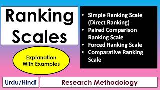 Ranking Scale in Research | Meaning, Features & Types with Easy Examples