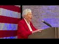 Gov. Kay Ivey speaks after winning another term as Alabama governor