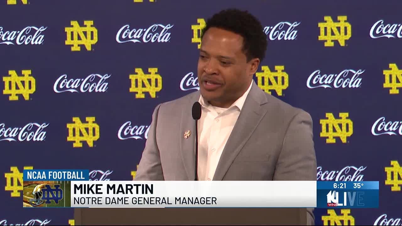 New Notre Dame football GM on why he came to South Bend