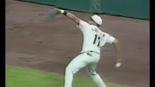 MLB Longest Outfield Throws