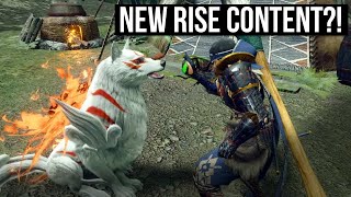 NEW RISE CONTENT Monster Hunter Rise x Okami