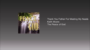 Thank You Father For Meeting My Needs