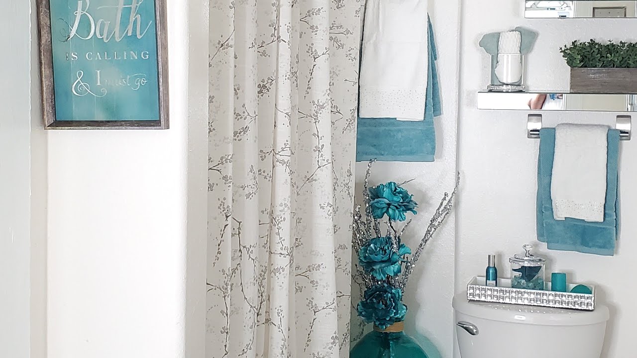 Small Bathroom Decorating Ideas Tour ideas de baño YouTube