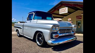 For Sale 1958 Chevrolet Apache 3100 Restomod