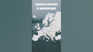 European Countries By Minimum Wage (Net Income)