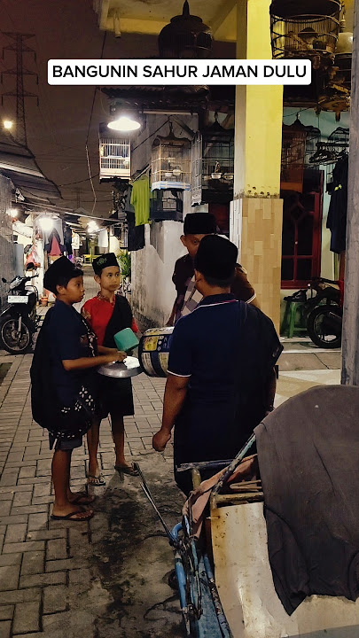 bangunin sahur apa cari masalah ini