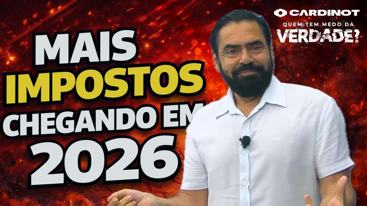 Mais IMPOSTOS chegando no BRASIL!