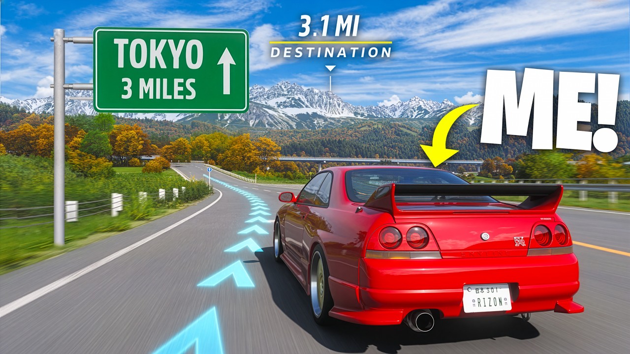 We Tried Crossing Forza WITHOUT Maps!
