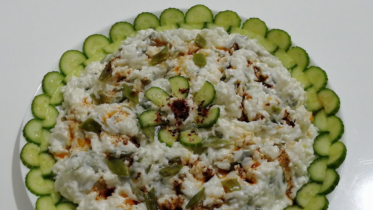 pirincli taze fasulye salatasi taze fasulye taze taze fasulye