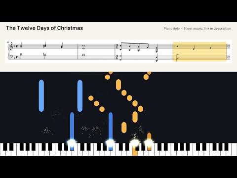 The Twelve Days of Christmas (Piano Solo) - Traditional English carol