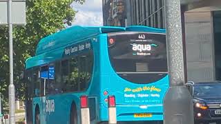 Here is 443 on the number 28 in Reading Sunday 28 June 2026