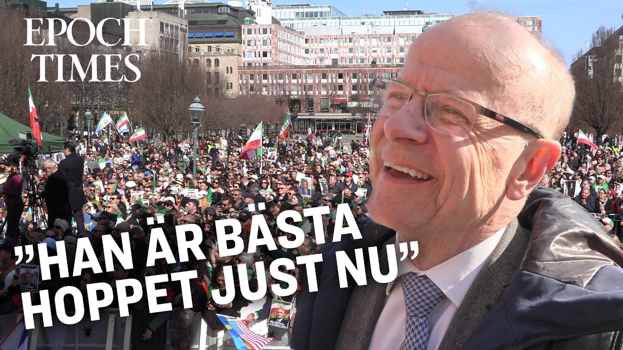 Irans exilprins Pahlavi i riksdagen – möter svenska politiker