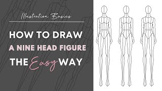How to Draw a 9 Head Figure the Easy Way | Following This Step by Step Tutorial