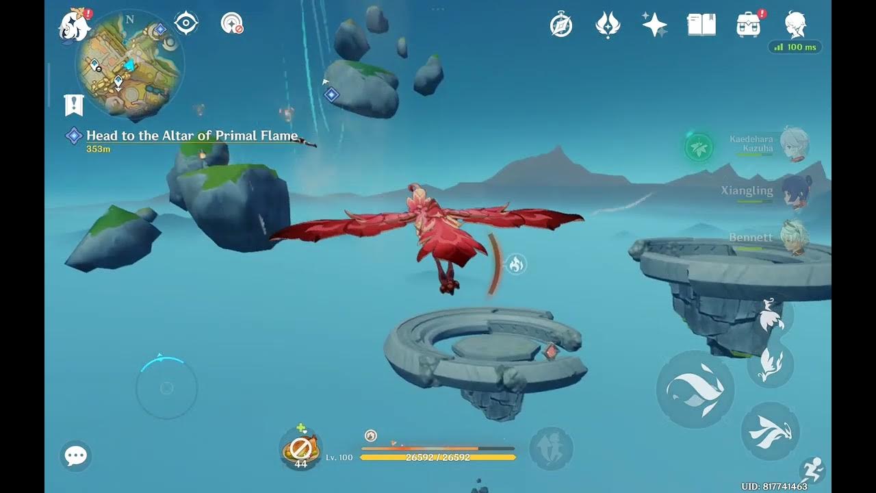  genshin impact world quest to the sky road head to the altar of