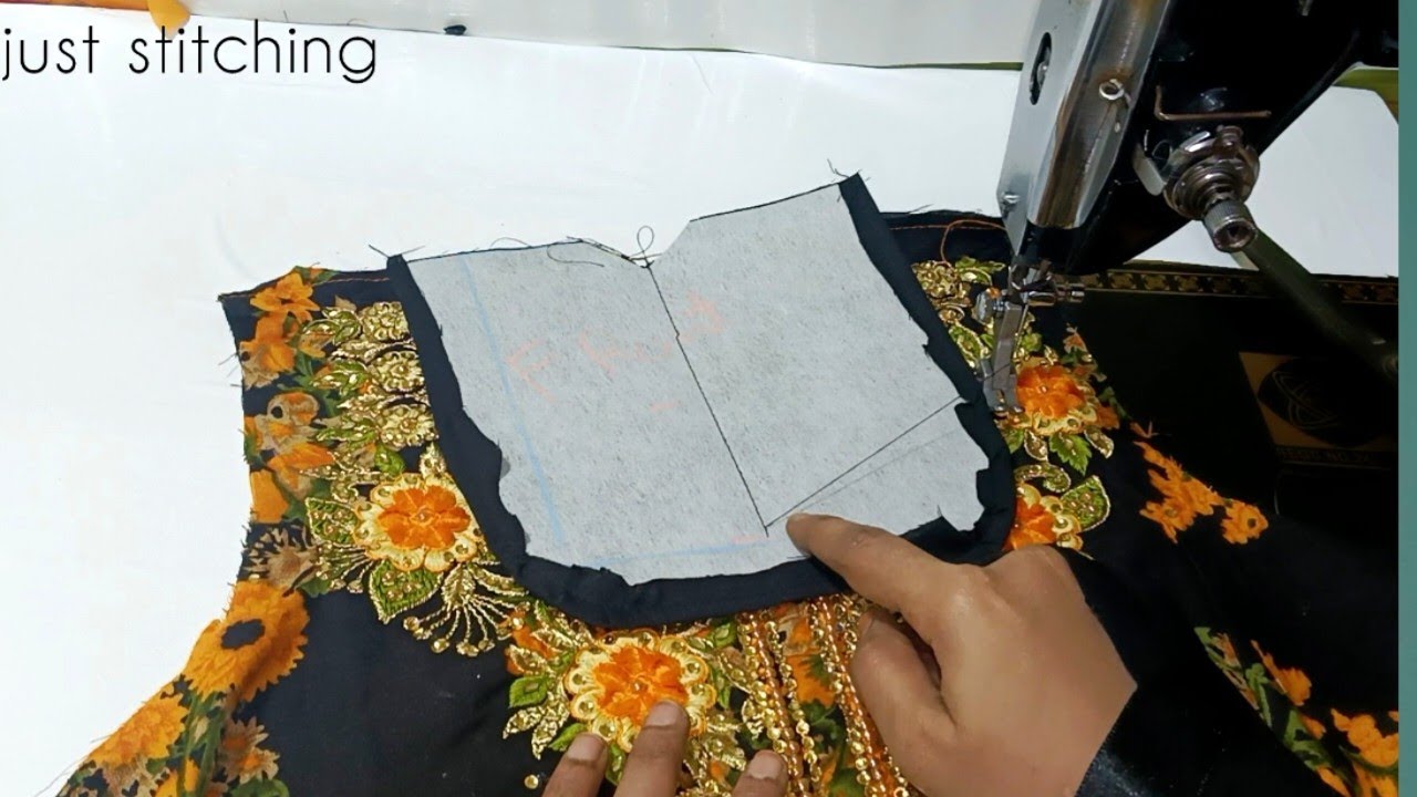 front and back neckdesign stitching @JuststitchingStitching - YouTube
