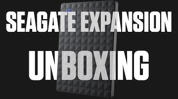 Seagate Expansion 2TB Unboxing And Formatting For Mac