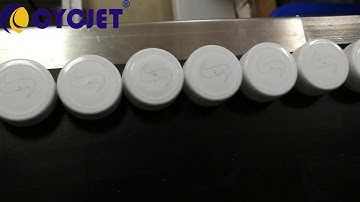 CYCJET High speed UV Laser Marking Machine/Laser Coding Machine for PE caps/Laser Engraving machine