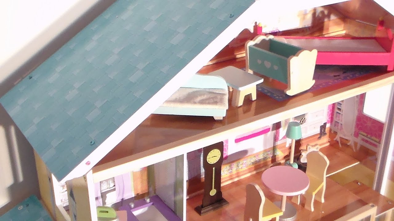 KidKraft Majestic doll house assembly part 4 YouTube