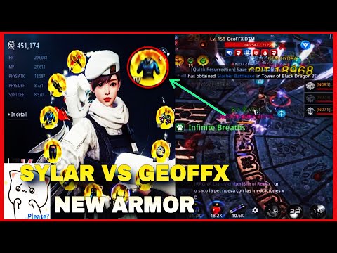 SYLAR FT BROLONG VS GEOFFX AND ALLIANCES SYLAR WITH NEW ARMOR TIER IV Mir4 