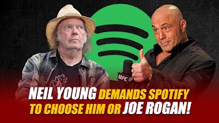 BACKFIRED: Neil Young Demands Spotify: Chose me or Joe Rogan!