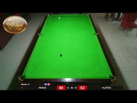Gran Klub - Snooker Table 2 - Live Streaming by SnookerON.com billiards table size