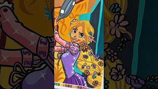 💜 Satisfying Disney Princess Coloring: Rapunzel!