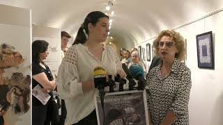 VIDEO El Centro de Interpretación Cuevas de Guadix acoge una exposición de bordados