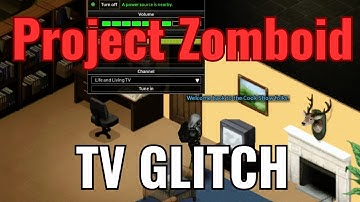 Project Zomboid Build 41 and 42 TV Glitch
