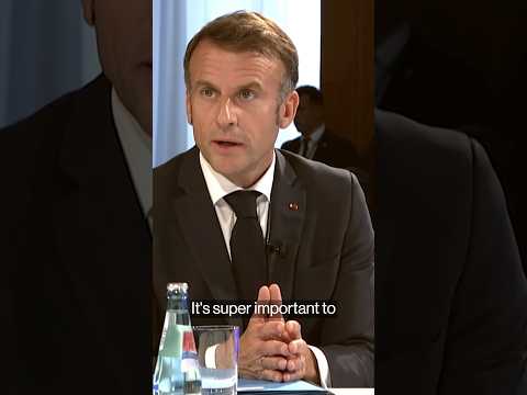Macron Says Over-Regulation