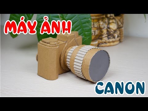 Tự Tay Làm Máy Ảnh Bằng Bìa Giấy