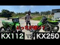 【衝撃】112ccと250cc比べてみました。