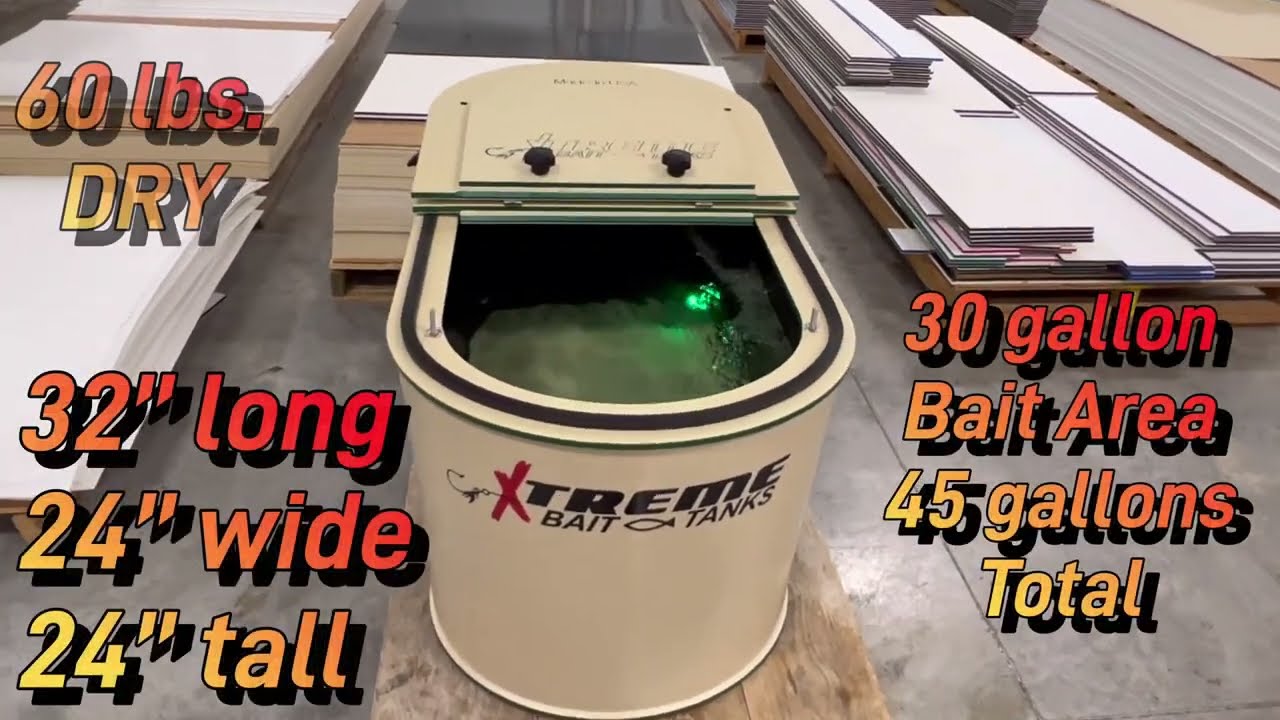 Cabela's / BassPro 30 gallon X-Treme Bait Tank 