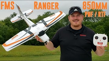 FMS - Ranger RTF - 850mm - Unbox, Build, Radio Setup, Flights