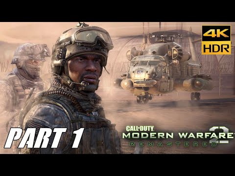 Call Of Duty Modern Warfare 2 Remastered [4K HDR 60FPS UHD PS4 PRO] Gameplay