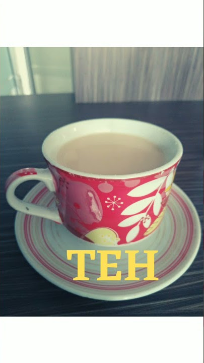 Minum teh di pagi hari #shorts #drink