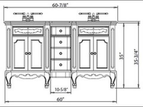 What Is The Optimum Height For A Master Bathroom Vanity?
