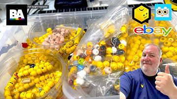 VLOG109 - Bargain New Lego Set Haul, Bricqer, Uploading Thousands of Used Parts to Bricklink
