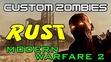Modern Warfare 2 Rust - World at War Custom Zombies Gameplay