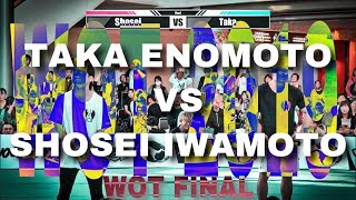 Shosei Iwamoto vs Takahiro Enomoto WOT2019 Final