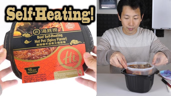 Hot pot Chinese self heating instant box 自嗨锅麻辣牛肉懒人自热小微火锅