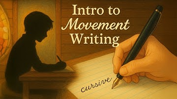 Intro to Muscular Movement Writing a.k.a. Palmer Method, Business Penmanship, American Cursive