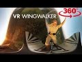 VR wing walk on a plane, skateboarding at Vans Pro Skate Park