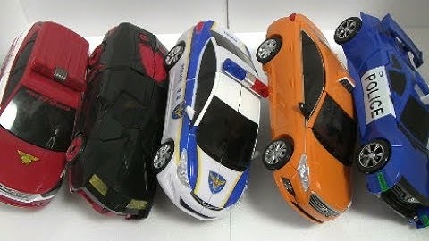 헬로카봇 5대 로봇 변신 장난감 놀이 Hello Carbot 5 Robot Transformation Toys