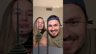 Get the ball to the top! #couple #gamenight #challenge #fun