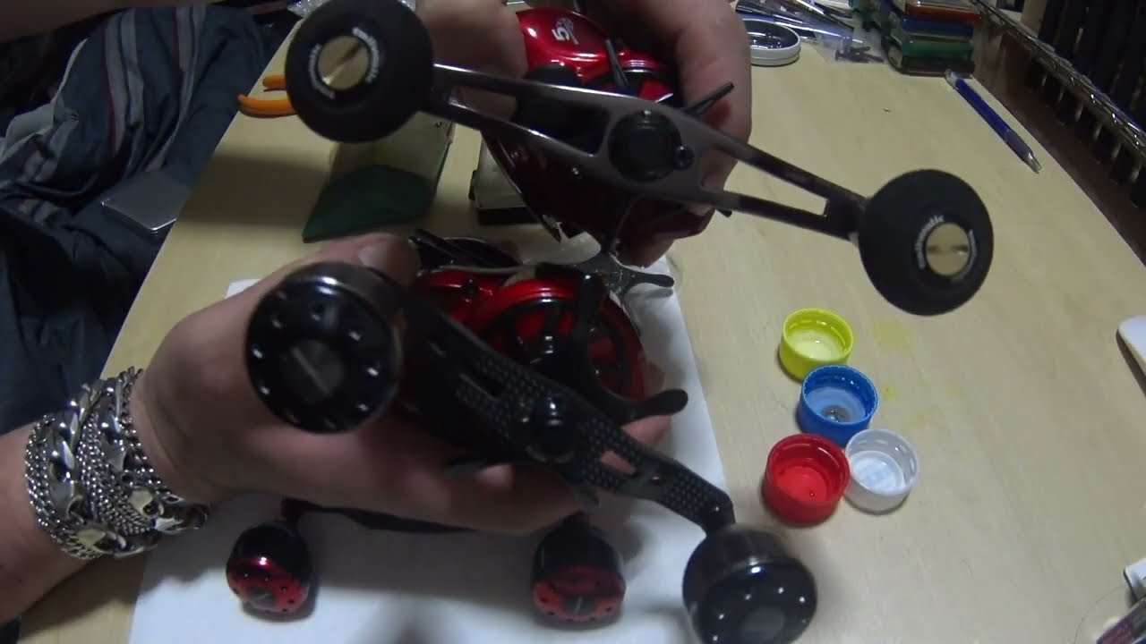 ベイトリール改造動画❕…テイルウォーク『ワイドバサル』❕全バラシ