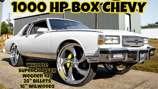 Whips By Wade : 1000Hp Box Chevy on 28' Billets : Wegner 427 : Whipple Supercharger : Qa1