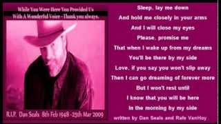 Miniatura de vídeo de "Dan Seals - Lullaby (+ lyrics 1980)"