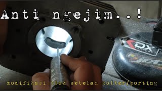 Anti ngejim..! modifikasi blok setelah kolter/porting.. #mbajingtech